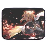 Curtis J Donofrio Demon Slayer-Rengoku Kyoujurou Amime Laptop Bag Cartoon Handbag Ultraportable Sleeve Carrying Case for 13 Inch Laptop,MacBook Pro, MacBook Air,Notebook