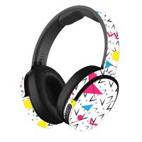 MightySkins Skin Compatible with Skullcandy Hesh 3 Wireless Headphones - 90s Fun | Protective, Durable, and Unique Vinyl Decal wrap Cover | Easy to Apply, Remove, and Change Styles | Made in The USA