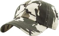 KB-LOW SAF Classic Cotton Dad Hat Adjustable Plain Cap. Polo Style Low Profile (Unstructured) (Classic) Safari Camo Adjustable
