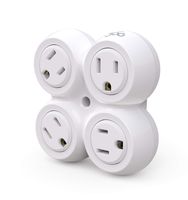 360 Electrical 36031 Revolve Basic 4 Rotating Adapter multi-outlet white (Renewed)