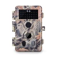 Meidase Trail Camera 16MP 1080P, Game Camera with No Glow Night Vision Up to 65ft, 0.2s Trigger Time Motion Activated, 2.4" Color Screen and Unique Keypad, Waterproof Wildlife Hunting Camera...