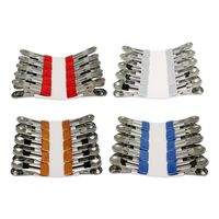 COHK 10Pcs Metal Clip Fixture Multi-Purpose Fastening LCD Screen Clamp for Mobile Phone Tablet Glued LCD Screen Repair Tools Set