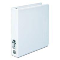 Wilson Jones 1-1/2 Inch 3 Ring Binder, Basic Round Ring View Binder, White (W362-34WV)