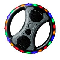 Water Speaker,Waterproof Wireless Bluetooth Speaker with Neon Fun Light Floating LED Backlight Speakers,Handheld for Comping Swimming Party Outdoor Sports