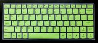 BingoBuy US Layout Keyboard Protector Skin Cover for 11.6'' Lenovo Yoga 710 11'', 710-11 inch, Yoga 900S-12ISK, Flex 4 11-inch, with BingoBuy Card Case for Credit, Bank, ID Card (Green)