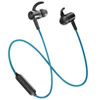 Bluetooth Headphones TaoTronics Wireless Earbuds Sport Earphones 9 Hours 4.2 Magnetic Lightweight & Fast Pairing (Blue)