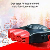 Volwco Car Heater, 2 in 1 Portable Fast Heating Car Heater with Heating & Cooling Function Defroster Defogger 12V 150W, 3-Outlet Plug Adjustable Thermostat in Cigarette Lighter