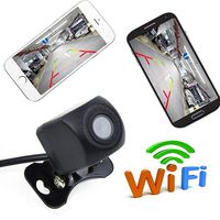 DestinyBliss Wireless WiFi Car Rear View Cam Backup Reverse Camera for iOS Android Fit for car, Mini-Truck, Mini-Van etc (A)