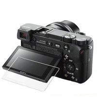 for Sony A6400 Glass Screen Protector - [2 Pack] Sony A6400 Camera Anti Scratch Tempered Glass Screen Protector 9H Hardness High Clear Film