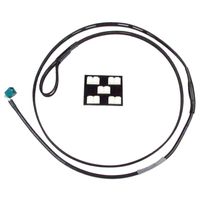 J&M Corporation Unisex-Adult Flexpower Passive Am/Fm/Wb In-Fairing Antenna 2014-18 Harley/StreetGlide/RoadGlide (Black, One Size)