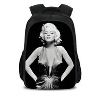 Womens Marilyn Monroe Backpack Laptop Bag Back to School