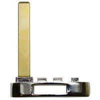 qualitykeylessplus Replacement Key Blade Blank for Cadillac High Security Uncut Insert with Free KEYTAG