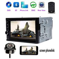 Car Stereo DVD Radio FM/AM SWC Bluetooth Touchscreen 6.2" 2DIN & Camera for Ford Ranger Escape Ford F-150 F-250 F-350 Super Duty