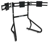 Trak Racer 35 inch to 45 inch Triple Monitor Floor Mounting Gaming Event Stand for LED LCD TV Monitors