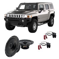 Compatible with Hummer H3 2006-2010 Rear Door Factory Replacement Speaker Harmony HA-R65 Speakers