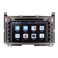 7 Inch Touch Screen Car GPS Navigation for TOYOTA Venza 2008-2016 Stereo DVD Player Video Radio Audio Bluetooth Steering Wheel Control AUX IN+Free Rear View Camera+Free GPS Map of USA