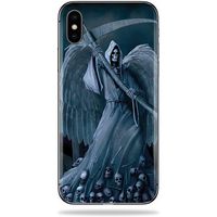 MightySkins Skin Compatible with Apple iPhone Xs Max - Death Reaper | Protective, Durable, and Unique Vinyl Decal wrap Cover | Easy to Apply, Remove, and Change Styles | Made in The USA