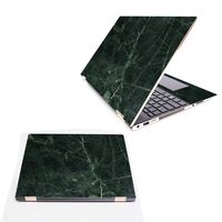 MightySkins Skin Compatible with HP Spectre x360 15.6" (2018) - Green Marble | Protective, Durable, and Unique Vinyl Decal wrap Cover | Easy to Apply, Remove, and Change Styles | Made in The USA