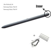 Eaglewireless Grey Replacement Stylus S Pen for Samsung Galaxy Book 2 W737 W738,Also fit Galaxy Tab A 10.1, Tab S3 9.7 SM-T820 T825,Galaxy Tab S4 T835,+Replacement Tips/Nibs-(with Eraser Function)