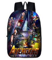 New 3d Heros Teenagers School Bags Boys School Backpack Daypack Backpack for Men Women Work Travel Laptop Backpack
