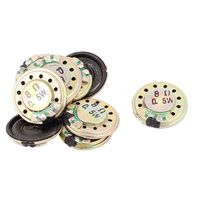 uxcell a15112300ux1616 0.5W 8 Ohm Internal Mini Magnet Speaker Loudspeaker 20mm 10Pcs Pack of 10