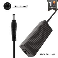 Adventurers 19V 6.3A 120W Power Adapter AC Laptop Adapter Charger Supply for Toshiba Notebook PA3290U-2ACA PA3336U-2ACA PA3715U-1ACA PA3516U-1ACA PA3468U-1ACA PA3717U-1ACA 5.5×2.5mm