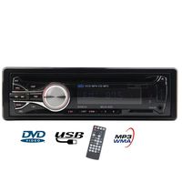 Eincar Car Audio Stereo 1 DIN in Dash 12V Fm Receiver with USB Mp3 Radio CD DVD Player & USB SD Input AUX Receiver + Remote Control