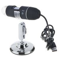 ABLEGRID 50-500X 2MP USB 8 LED Light Digital Microscope Endoscope Camera Magnifier