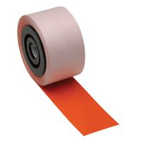 Brady 120859 MiniMark 110' Length, x 2.25" Width, B-7589 Vinyl, Orange Industrial Printer General Purpose Indoor/Outdoor Tape