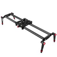 Zecti Camera Slider, Adjustable Carbon Fiber Camera Dolly Track Slider Video Stabilizer Rail for Camera DSLR Video Movie Photography Camcorder Stabili (31.5" Camera Slider)