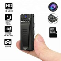 DEXILIO Mini DV Camera,Portable 1080P Mini Digtal Video Recorder DVR Camcorder With Clip For Meeting And Lecture,Body Cam With Motion Detection/Night Vison/Audio Recorder/Rotatable Lens,With 32GB Card
