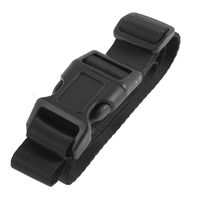 uxcell Polypropylene Adjustable Luggage Suitcase Strap Belt Release Buckle 1m