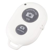MOSTOP Fashion New Mobile phone bluetooth autodyne artifact,Android,IOS general, wireless bluetooth remote control (White)