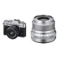 Fujifilm X-T30 XC15-45mm Lens Kit Silver + Fujinon XF23mmF2 R WR Lens Silver