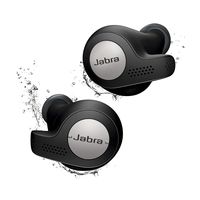 Jabra Elite Active 65t Alexa Enabled True Wireless Sports Earbuds with Charging Case - Titanium Black (Renewed)