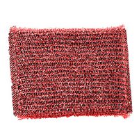 Meat Red Shabbos Scouring Pad - Scrub Through Tough Stains - Color Coded Kitchen Tools by The Kosher Cook