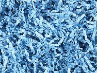 Crinkle Cut Gift Shred Filler - 10 LB - Light Blue
