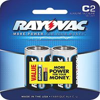 BATTERY,ALKLNE C 2PK,SVBE