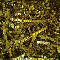 Crinkle Cut- Pure Metallic Gold (1/2 LB)