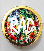 BlackKey Stay Rad 3-Compartment Decorative Pocket Gift Box Case Organizer for Pill, Color 2 -966