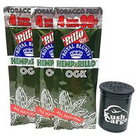 HEMPaRILLO OGK Hemp Wraps with KC Pop Top (4 Packs)