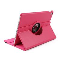 Jennyfly Air 3 10.5" iPad Cover, 360 Degree Rotating Smooth PU Leather Hand-Free Stand Slim Easy Viewing Full Body Protection Case with Multiple Viewing Angles for 2019 iPad Air 3 10.5" - Rose Pink
