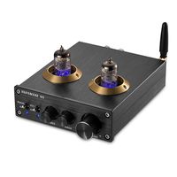 Nobsound Bluetooth Vacuum Tube Power Amplifier Class D HiFi Digital Audio Amp 100W (50W×2) (Black)