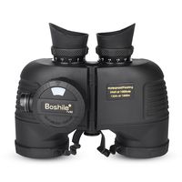 Vbestlife Marine Binoculars,7 x 50 Outdoor Military Waterproof HD Binoculars with Compass Range Finder