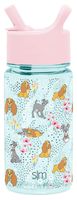 Simple Modern Disney 16oz Summit Kids Tritan Water Bottle with Straw Lid for Toddler - Dishwasher Safe Travel Tumbler - Disney: Lady and The Tramp