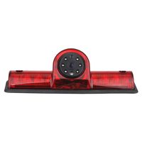 Misayaee Car Third Roof Top Mount Brake Lamp Camera Brake Light HD Rear View Backup Parking Camera for Nissan NV 1500 2500 3500 NV Cargo Van(2012-2019) Transporter