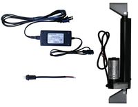 WindyNation 12 Volt, 225 lbs Linear Actuator + AC to 12 VDC Power Supply + Actuator Mounting Brackets