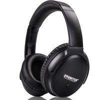 ZMunited Active Noise Cancelling Headphones, Bluetooth 5.0 Headphones Wireless Over Ear with Mic Deep Bass HiFi Stereo, 30H Playtime, Comfortable Protein Earpads, for Travel Cellphone PC TV