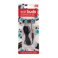 DCI Camera Earbuds for 3.5mm Socket - Retail Packaging - Black