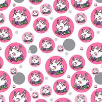 GRAPHICS & MORE Cute Unicorn Bunny Rabbit with Rainbow Flowers Premium Gift Wrap Wrapping Paper Roll